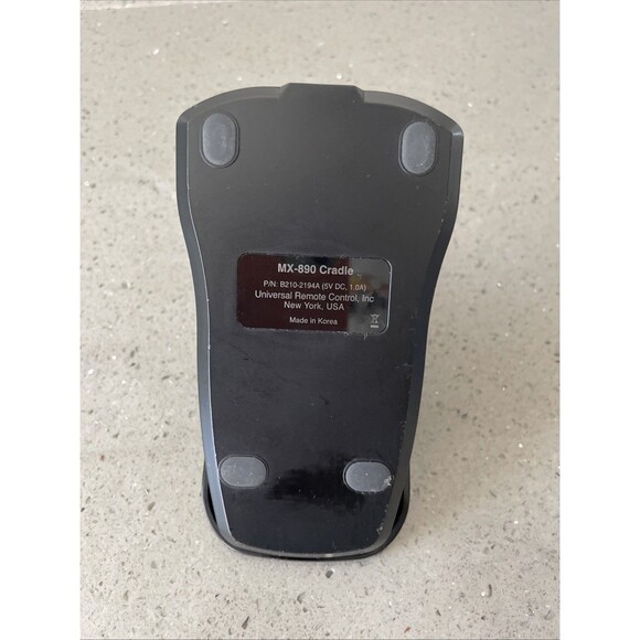 Universal MX-890i Remote Charging Cradle only, no cable untested - Picture 4 of 5